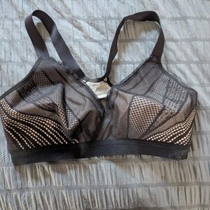 Lululemon Athletica Black Mesh Bralette